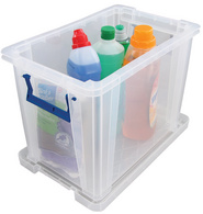 Fellowes Aufbewahrungsbox ProStore, 26 Liter, transparent