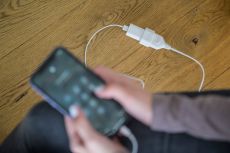 Brennenstuhl 1161660 Kunststoff-Verlängerungskabel 3m weiß H03VVH2-F 2x0,75 Euroverlängerungskabel mit Eurostecker und Eurokupplung