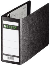 Leitz 1078 Ordner Hartpappe - 77 mm, ohne Griffloch, für Größe A6 quer