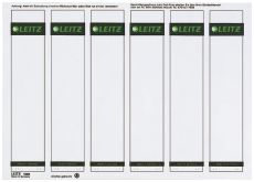Leitz 1686 PC-beschriftbare Rückenschilder - Papier, kurz/schmal, 150 Stück, grau
