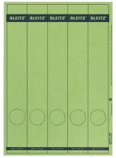 Leitz 1688 PC-beschriftbare Rückenschilder - Papier, lang/schmal, 125 Stück, grün