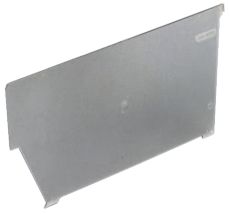 Leitz 2422 Trennwand für Stehsammler, Polystyrol, rauchtopas