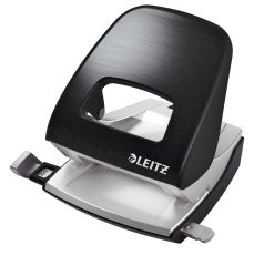 Leitz 5006 Bürolocher NeXXt Style - 30 Blatt, satin schwarz