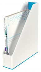 LEITZ Stehsammler WOW Duo Colour, DIN A4, Polystyrol, blau 53621036
