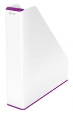 LEITZ Stehsammler WOW Duo Colour, DIN A4, Polystyrol, violett 53621062