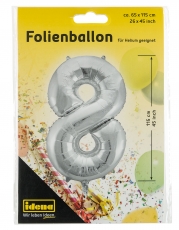 Idena Folienballon 8