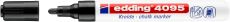 Kreidemarker edding 4095, 2 - 3 mm, schwarz