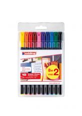 Fasermaler 1200 colourpen BTS (8+2), 1 mm, Sortiert, 10 Stück