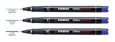 Folienstift - STABILO OHPen universal - permanent medium - 6er Pack - mit 6 verschiedenen Farben