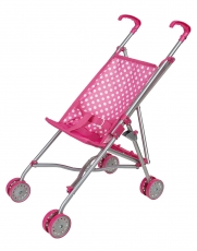 Idena Puppenbuggy pink