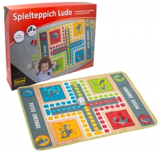 Idena Spielteppich Ludo