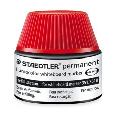 Staedtler Lumocolor whiteboard Marker Nachfüllstation für 351/351 B, 15-20x Nachfüllen 4 Farben blau rot grün schwarz