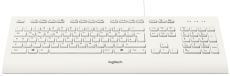 Logitech K280e Pro Kabelgebundene Business Tastatur QWERTZ Weiß