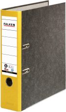 Original Falken 20er Pack Recycling-Ordner Wolkenmarmor gelb