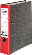 Original Falken 20er Pack Recycling-Ordner Wolkenmarmor rot