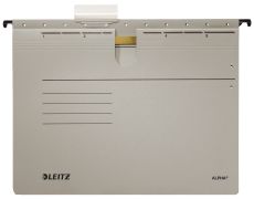 Leitz 1984 Hängehefter ALPHA® - kfm. Heftung, Pendarec-Karton, grau