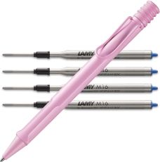 Lamy safari lightrose Kugelschreiber - Bundle mit Minen