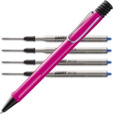 Lamy safari pink Kugelschreiber - Bundle mit Minen