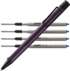 Lamy safari violet blackberry Kugelschreiber - Bundle mit Minen