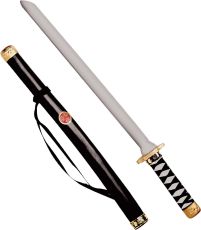 Widmann 2727N - Ninja Schwert mit Scheide, Länge circa 60 cm, Accessoire, Krieger, Kämpfer, Mottoparty, Karneval