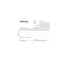 Herlitz Quittungsblock 401, A6 quer, 50 Blatt (10er Vorteilspack)