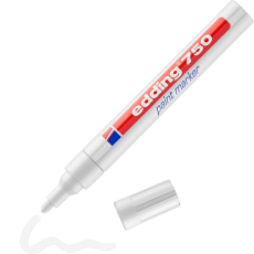 EDDING 750 Lackmarker 3er Sparpaket (Weiß)