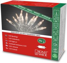 Konstsmide 6302-123 LED Mini-Lichterkette,  35 warm weiße Dioden