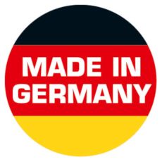 Original DINOR Ordner-Wolkenmarmor-Recycling - Made in Germany. 10er Pack 8 cm breit DIN A4 schwarz Aktenordner Briefordner Büroordner Pappordner Schlitzordner Grüner Balken