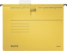 Leitz 1984 Hängehefter ALPHA® - kfm. Heftung, Pendarec-Karton, 5 Stück, gelb