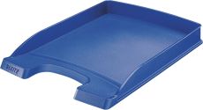 Leitz 5237 Briefkorb Flach Plus - A4, extra flach, Polystrol, blau