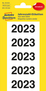 AVERY Zweckform Inhaltsschilder '2021', 60 x 26 mm, gelb
