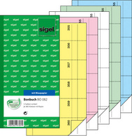 sigel Formularbuch Bonbuch, 105 x 200 mm, SD, rosa