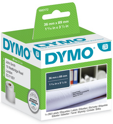 DYMO LabewlWriter-Ordner-Etiketten, 59 x 190 mm, weiß