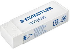 STAEDTLER Kunststoff-Radierer rasoplast B30, weiß