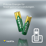 VARTA Telefon-Akku RECHARGE ACCU PHONE, Mignon (AA)