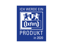 Oxford Trennstreifen, aus Karton, passend für DIN A4, blau