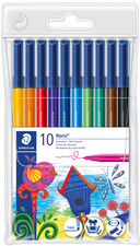 STAEDTLER Fasermaler Noris, rund, 20er Set