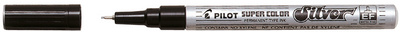 PILOT Permanent-Marker SUPER COLOR Silver, medium, silber