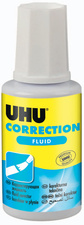 UHU Korrekturflüssigkeit Correction Fluid, weiß, 20 ml