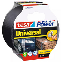 tesa Folienband extra Power Universal, 50 mm x 25 m, silber