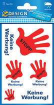 AVERY Zweckform Hinweisetiketten 'Stop - Keine Werbung'