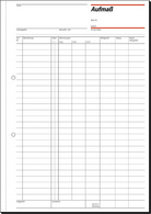 sigel Formularbuch 'Rapport/Regiebericht', A5, 100 Blatt