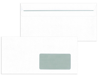 MAILmedia Briefumschläge DIN Lang selbstklebend, mit Fenster