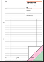 sigel Formularbuch 'Lieferschein mit Empfangsschein', A5