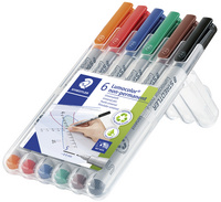 STAEDTLER Lumocolor NonPermanent-Marker 315M, 8er Etui