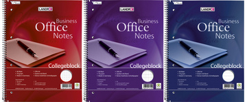 LANDRÉ Collegeblock 'Business Office Notes' DIN A4, rautiert