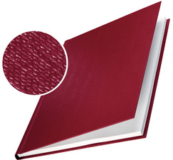 LEITZ Buchbindemappe impressBind, A4, 10,5 mm, bordeaux