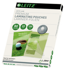 LEITZ Laminierfolientasche iLAM, DIN A4, glänzend, 160 mic