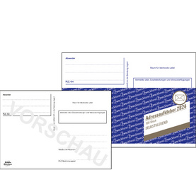 AVERY Zweckform Formularbuch 'Postkartenheft', A6 quer