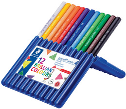 STAEDTLER Dreikant-Buntstift ergosoft jumbo, 12er Etui